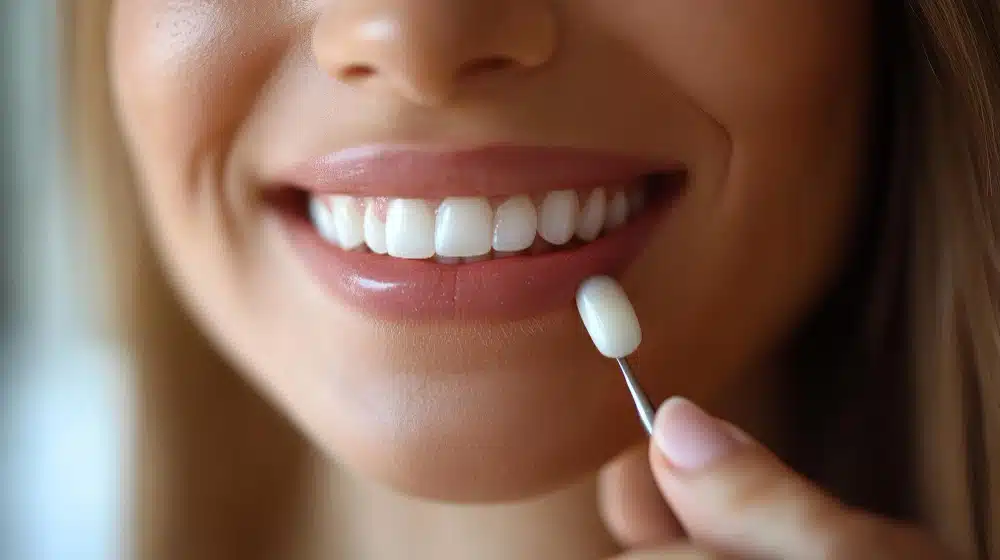Porcelain veneer procedure